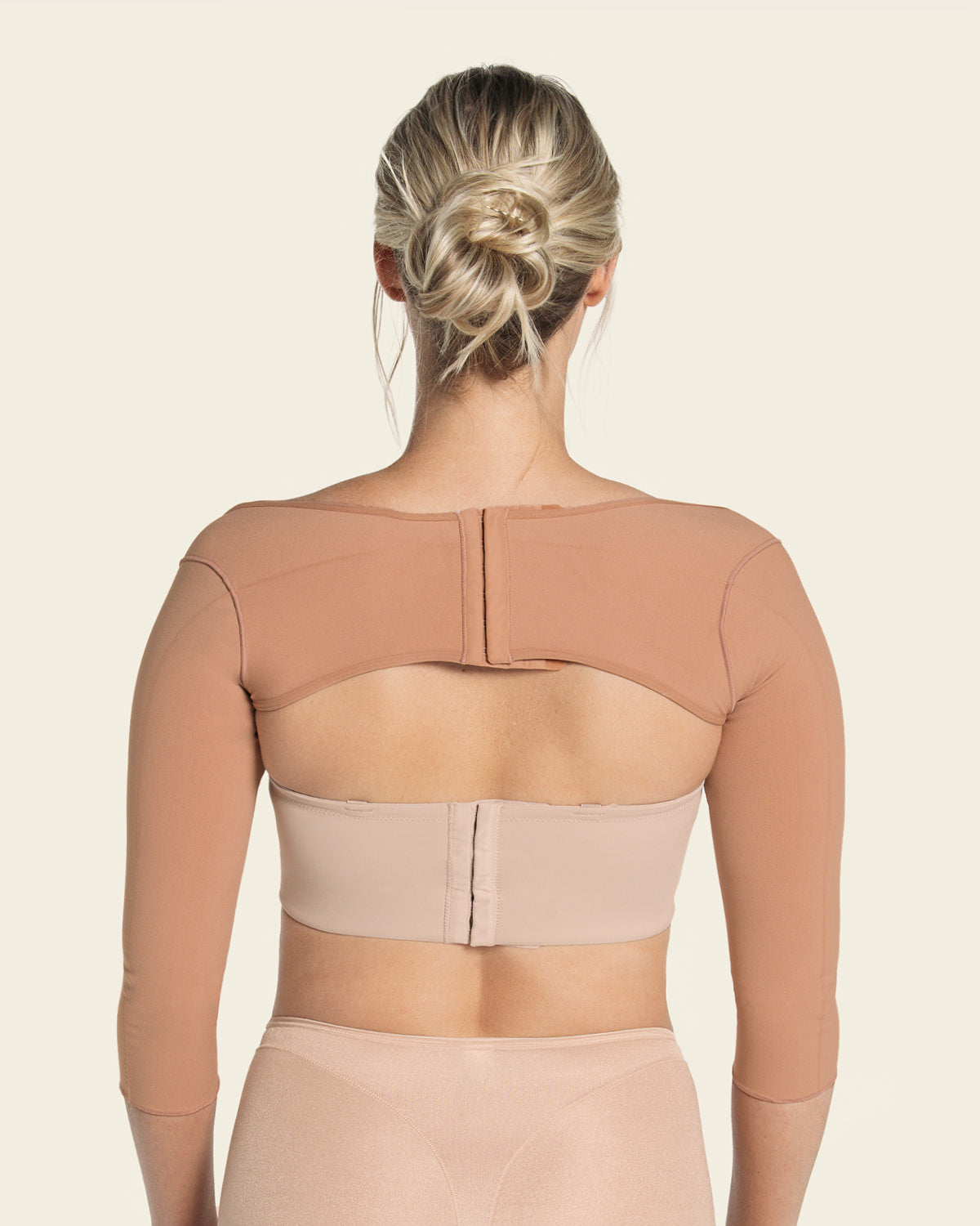  Post-surgical ¾ Sleeve Arm Shaper With Back Closure