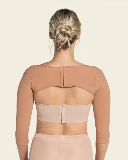  Post-surgical ¾ Sleeve Arm Shaper With Back Closure