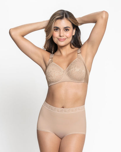  Wireless Comfy Control Bra In Lace