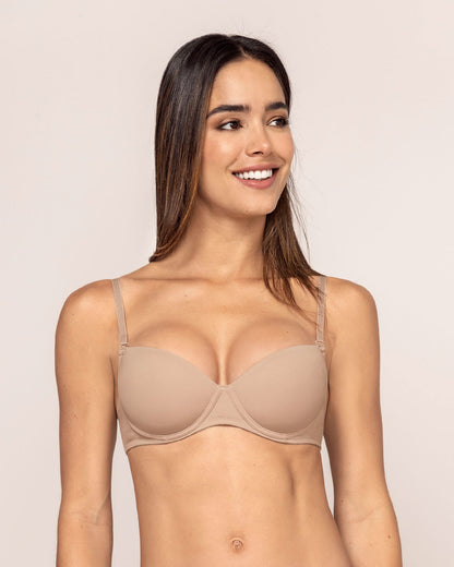  Light Lift Underwire T-Shirt Bra With Soft Cups