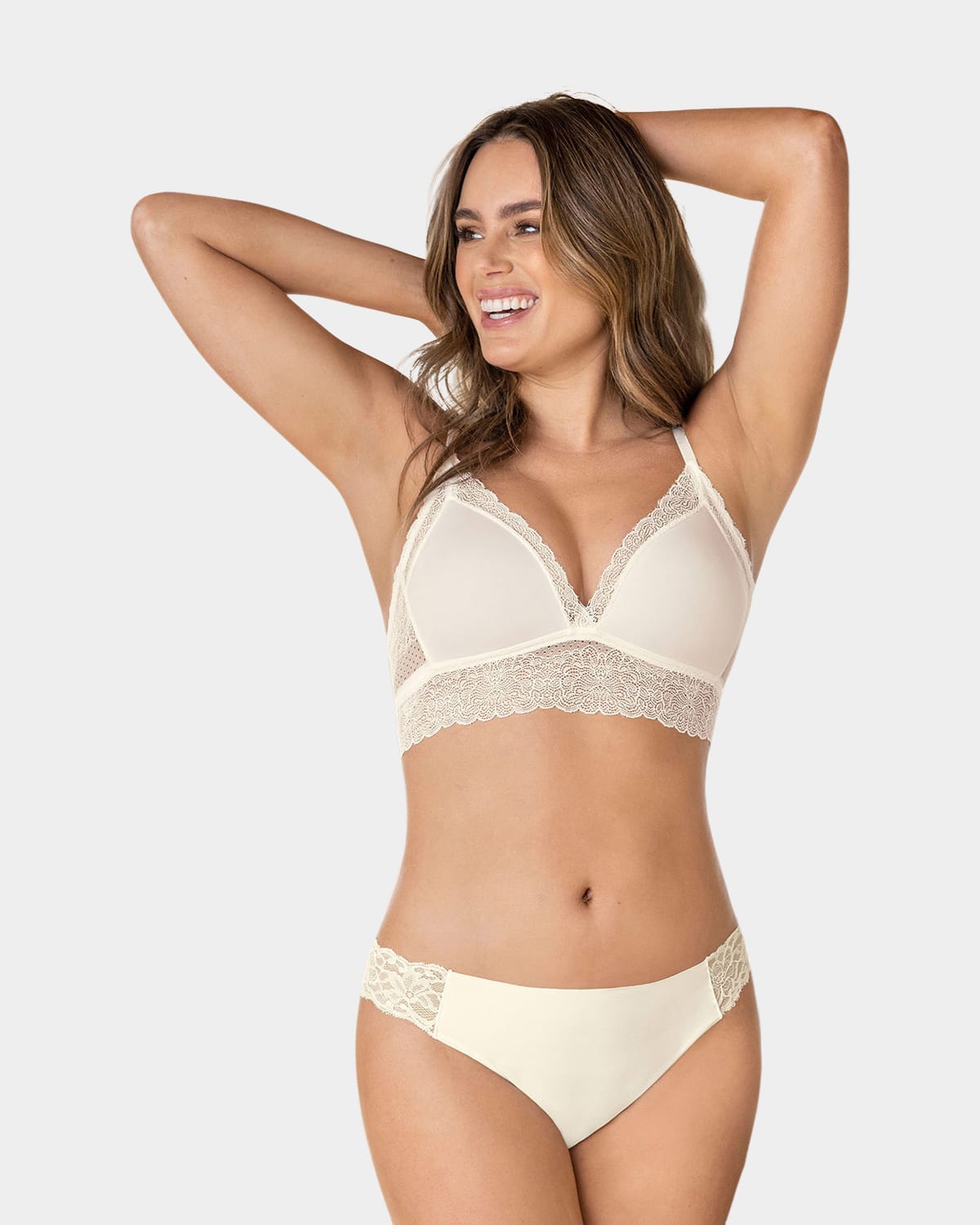  Soft Lace Wireless Multiway Bralette