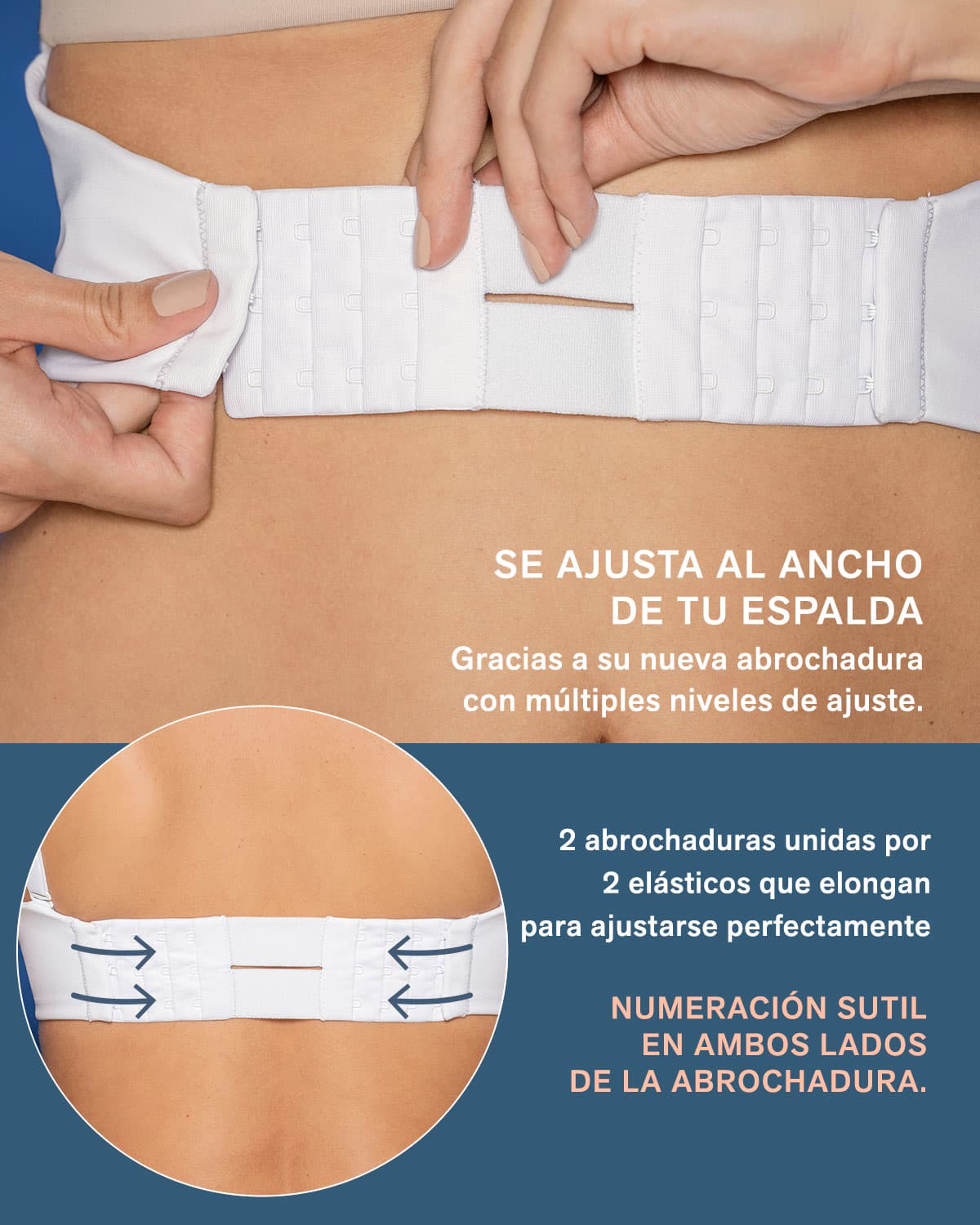  The Multisize Bra: Features An Adjustable Back