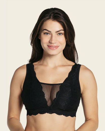  Multiwear Lace Bralette Post Mastectomy
