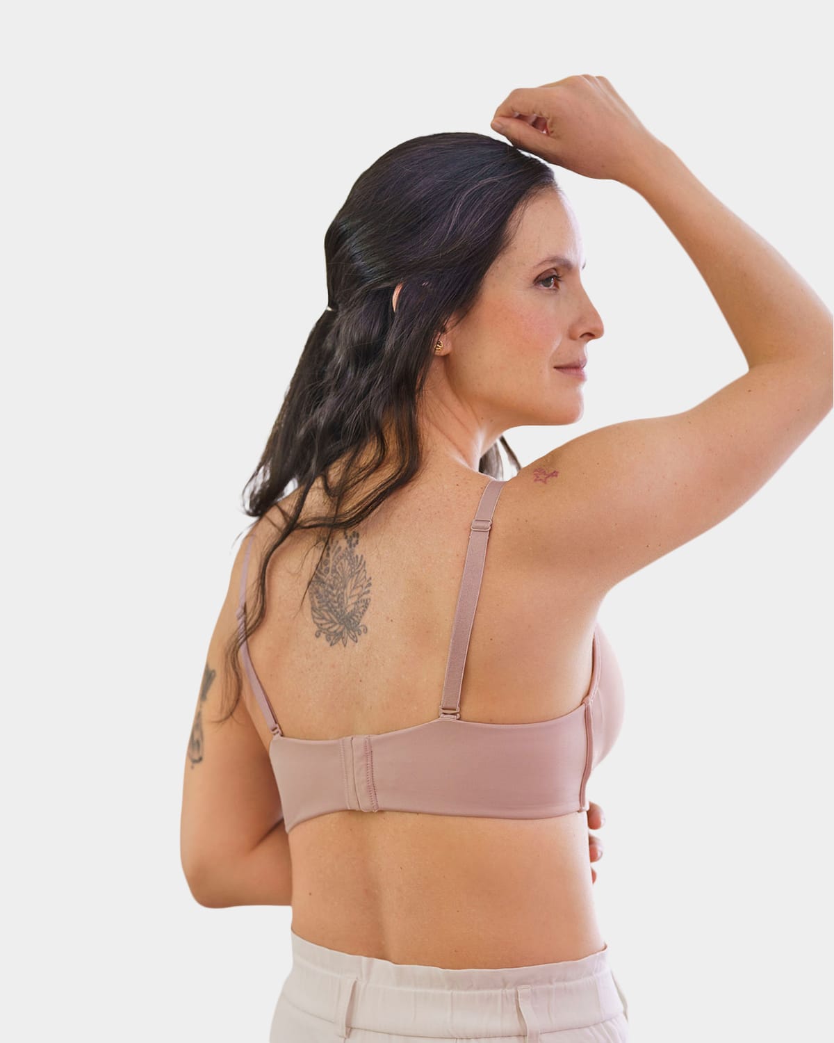  Nursing Bra With Antibacterial Technology & Accessory To Detach Cups