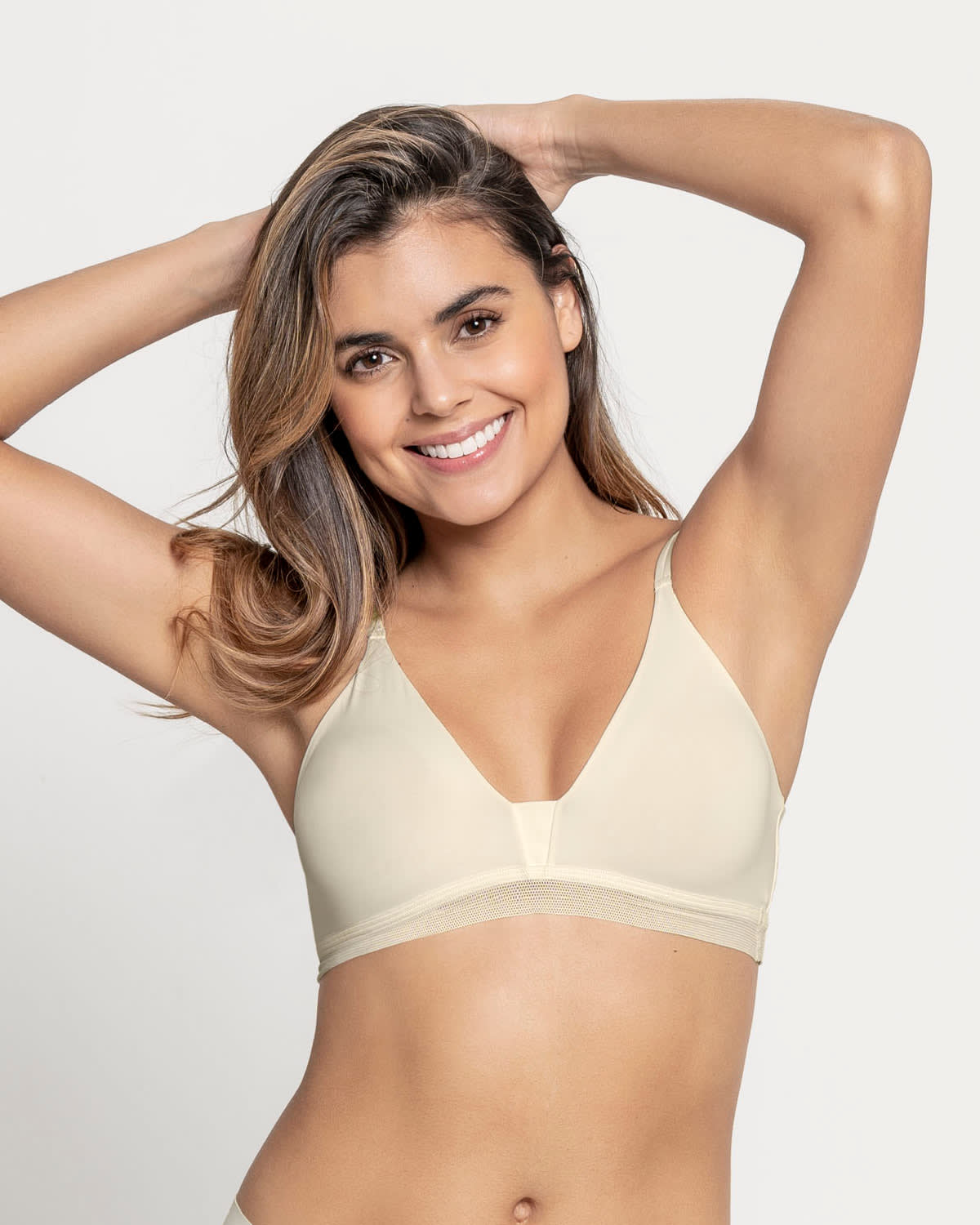  Full Coverage Pullover Bra With Removable Contour Padding