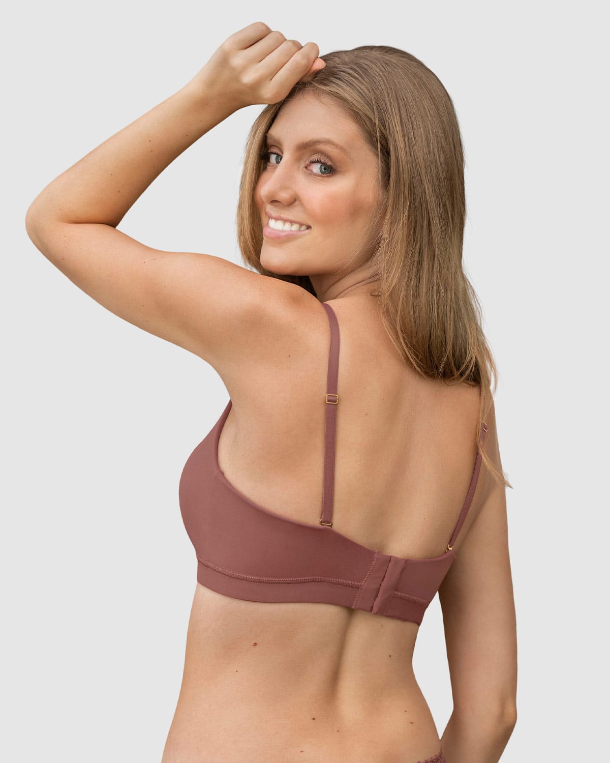  Full Coverage Comfy Bra Top With Removable Cups