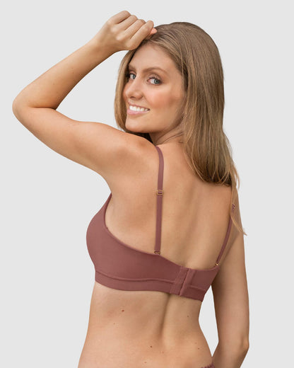  Full Coverage Comfy Bra Top With Removable Cups