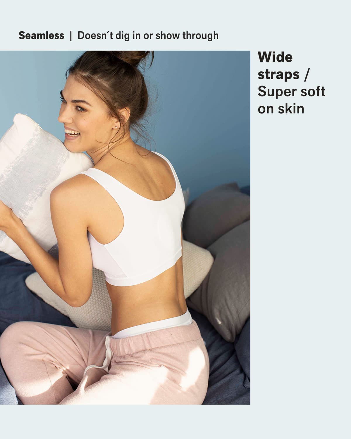  One-Size Pocket Bra Built-In Storage Pocket