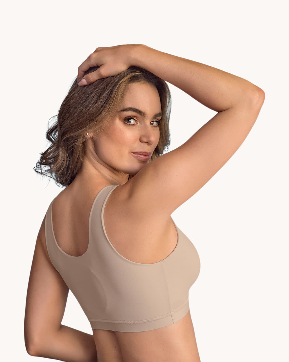  One-Size Pocket Bra Built-In Storage Pocket