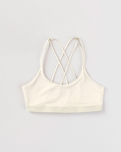  Eco-Friendly Light Strappy Back Pullover Bra Made Of Recycled Plastic