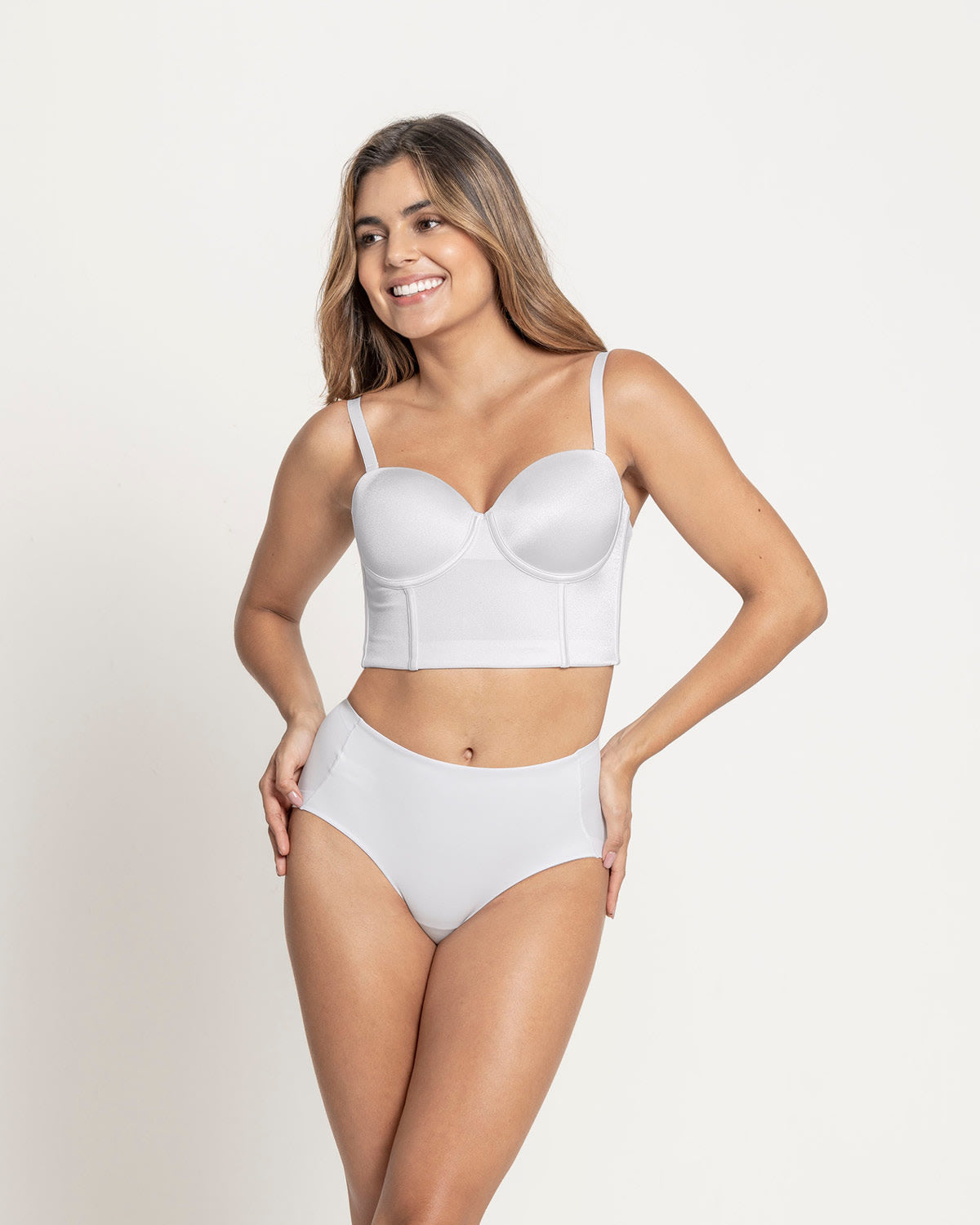  Strapless Contouring Bustier Bra