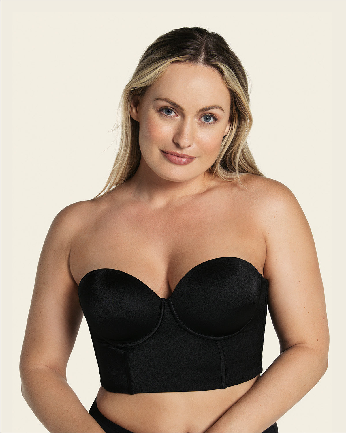  Strapless Contouring Bustier Bra