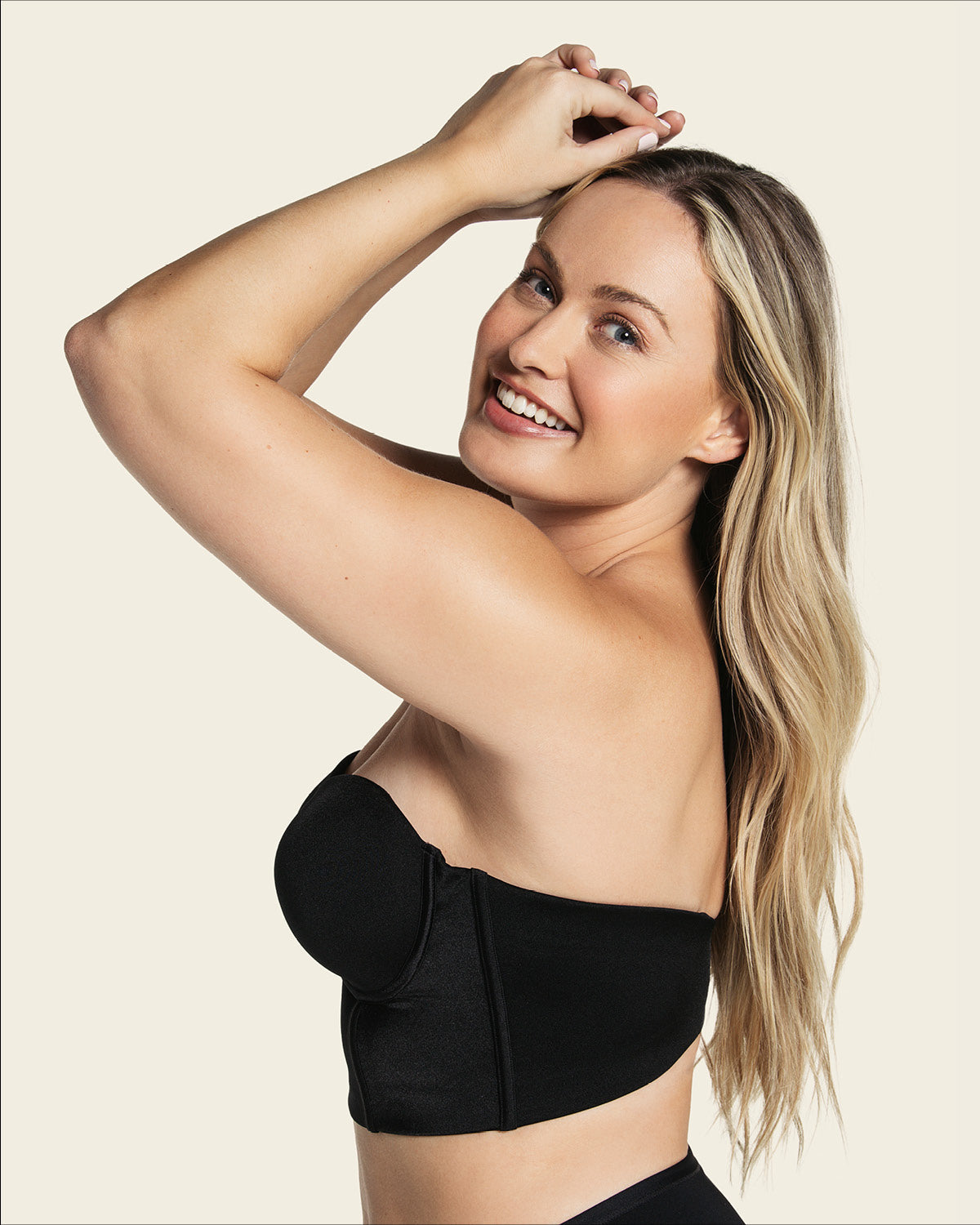  Strapless Contouring Bustier Bra