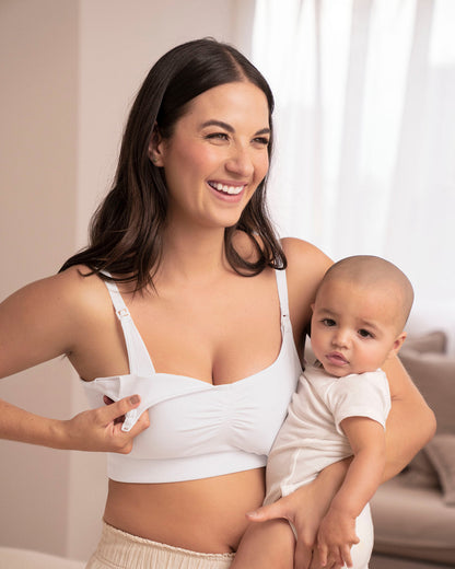  High-Tech Clip Cup Nursing Bra