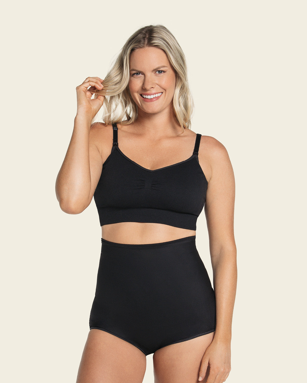  High-Tech Clip Cup Nursing Bra