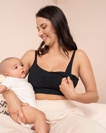  High-Tech Clip Cup Nursing Bra