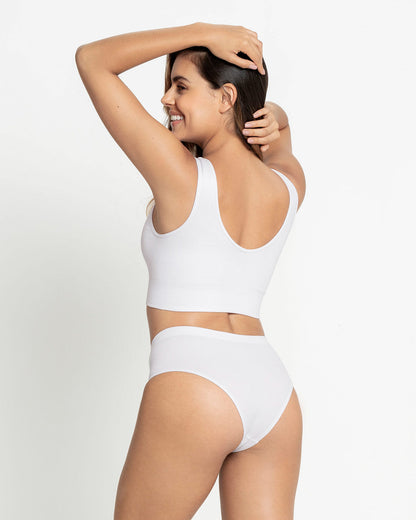  V-Neck Seamless Pullover Bra