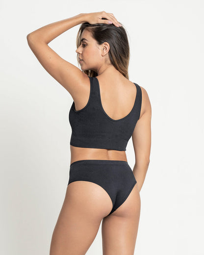 V-Neck Seamless Pullover Bra
