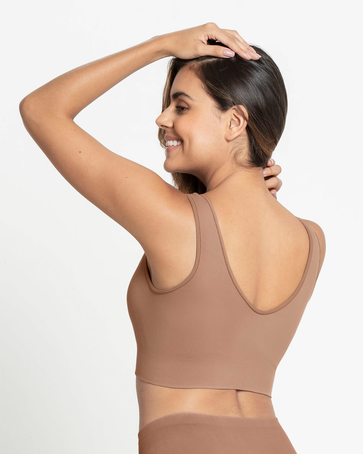  V-Neck Seamless Pullover Bra