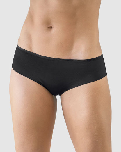  A Brazilian Culotte In Smooth And Lace Fabric