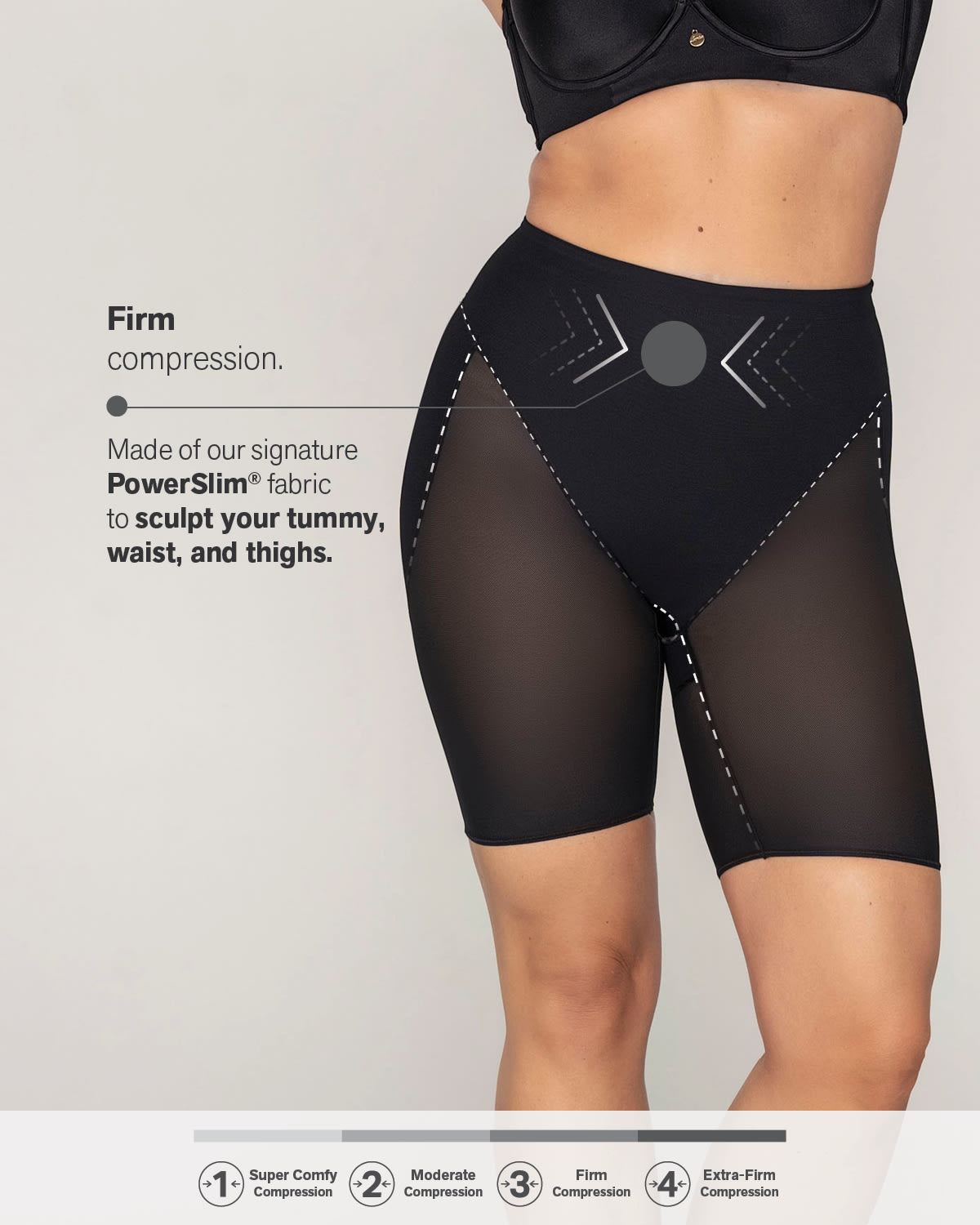  Firm Compression Butt Lifter Shaper Short