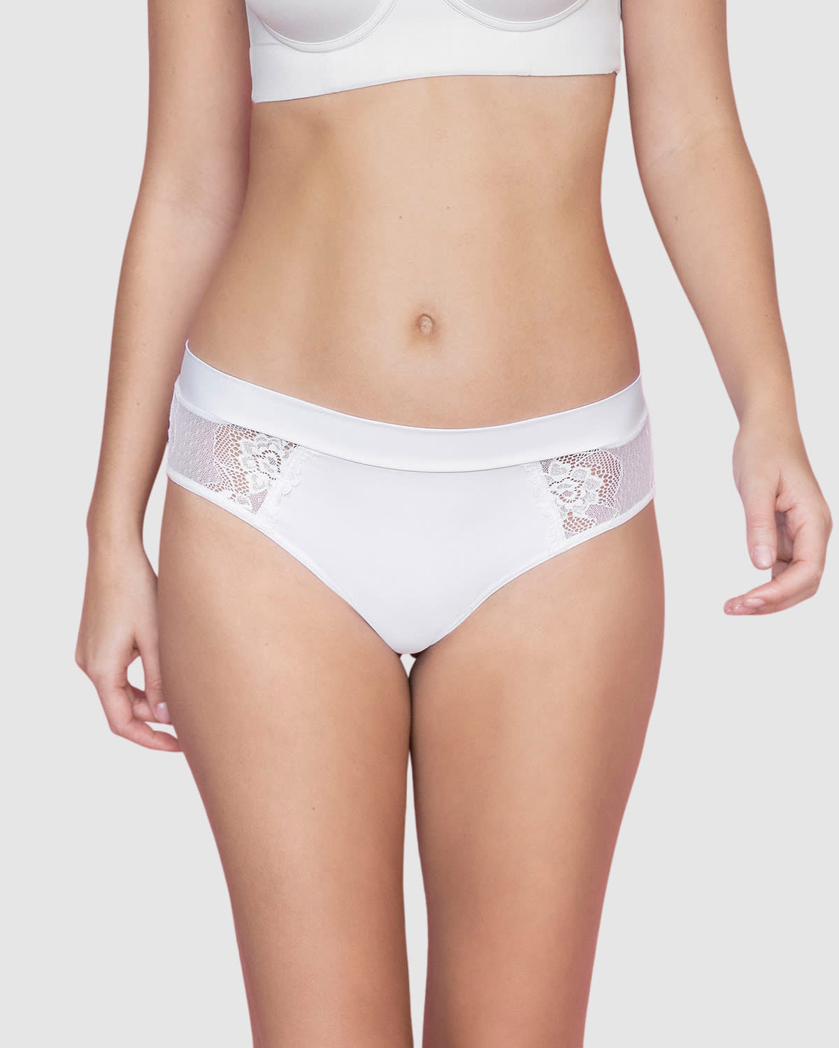  Cheeky Microfiber Knicker With SmartLaceDetails