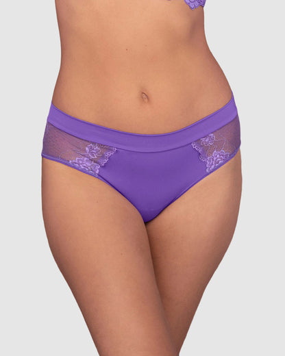  Cheeky Microfiber Knicker With SmartLaceDetails