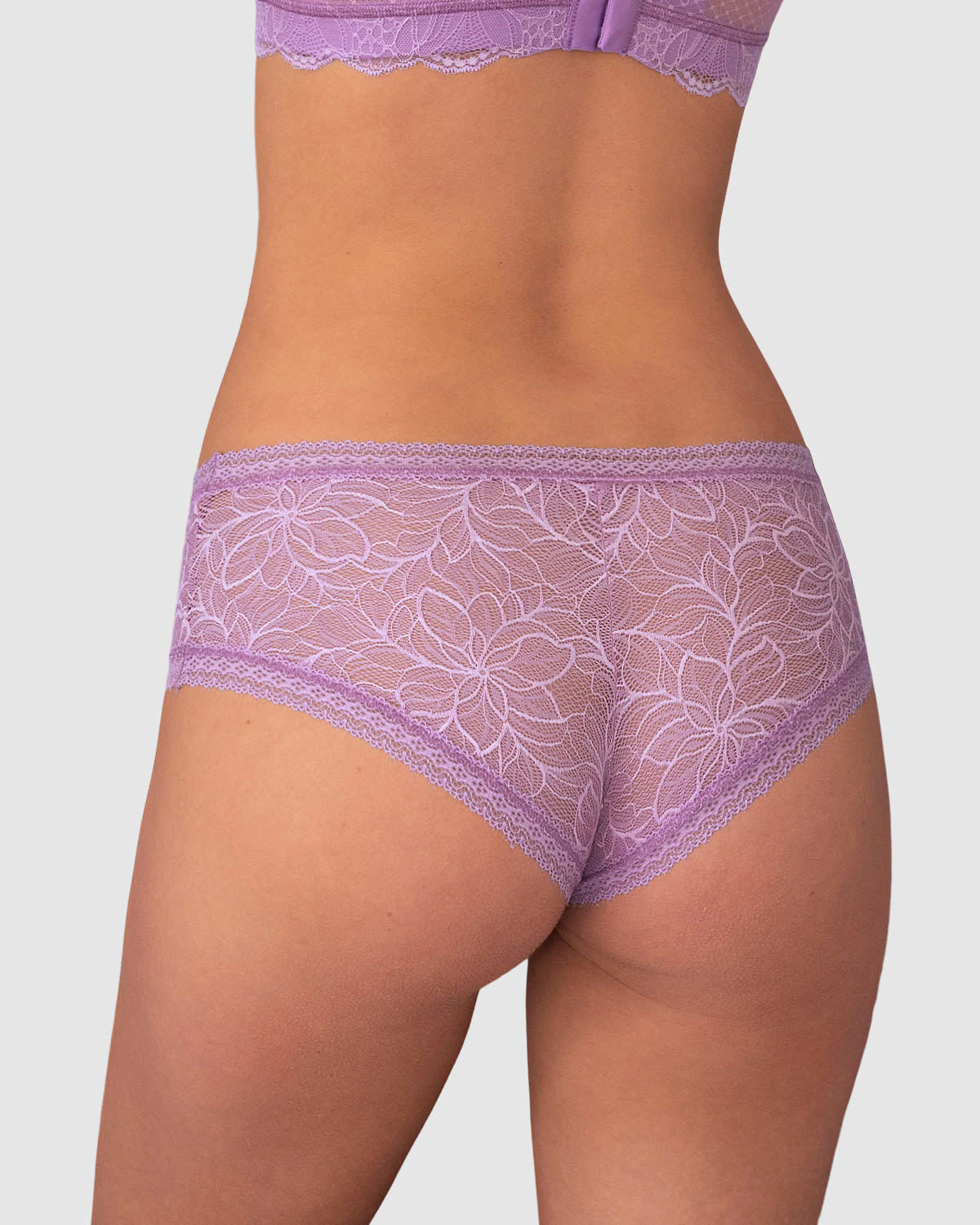  Cheeky Knicker With Floral Lace Details