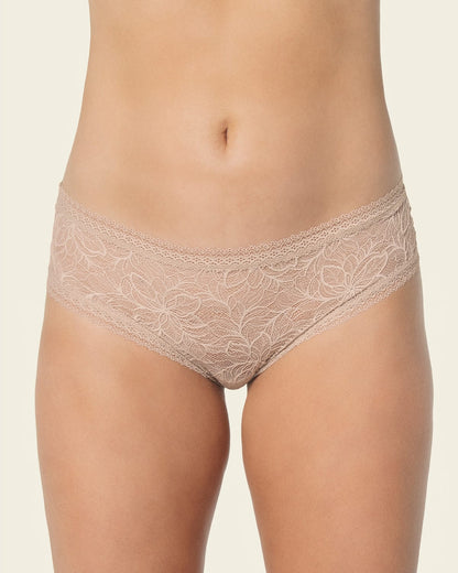  Cheeky Knicker With Floral Lace Details