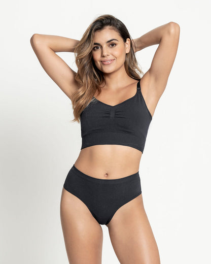  High-Tech Seamless Mid-Rise Cheeky Knicker