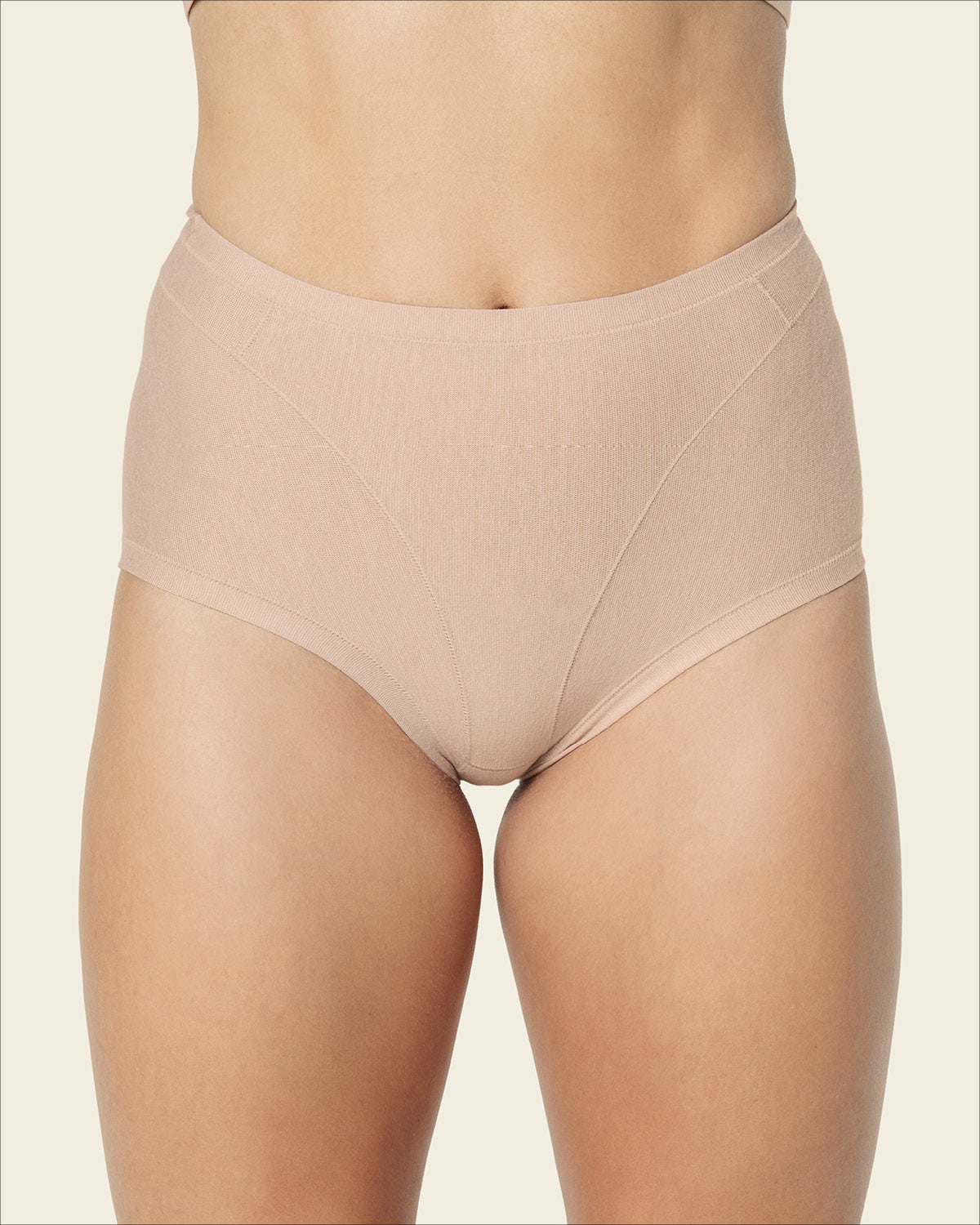  High-waisted Stretch Cotton Shaper Knicker