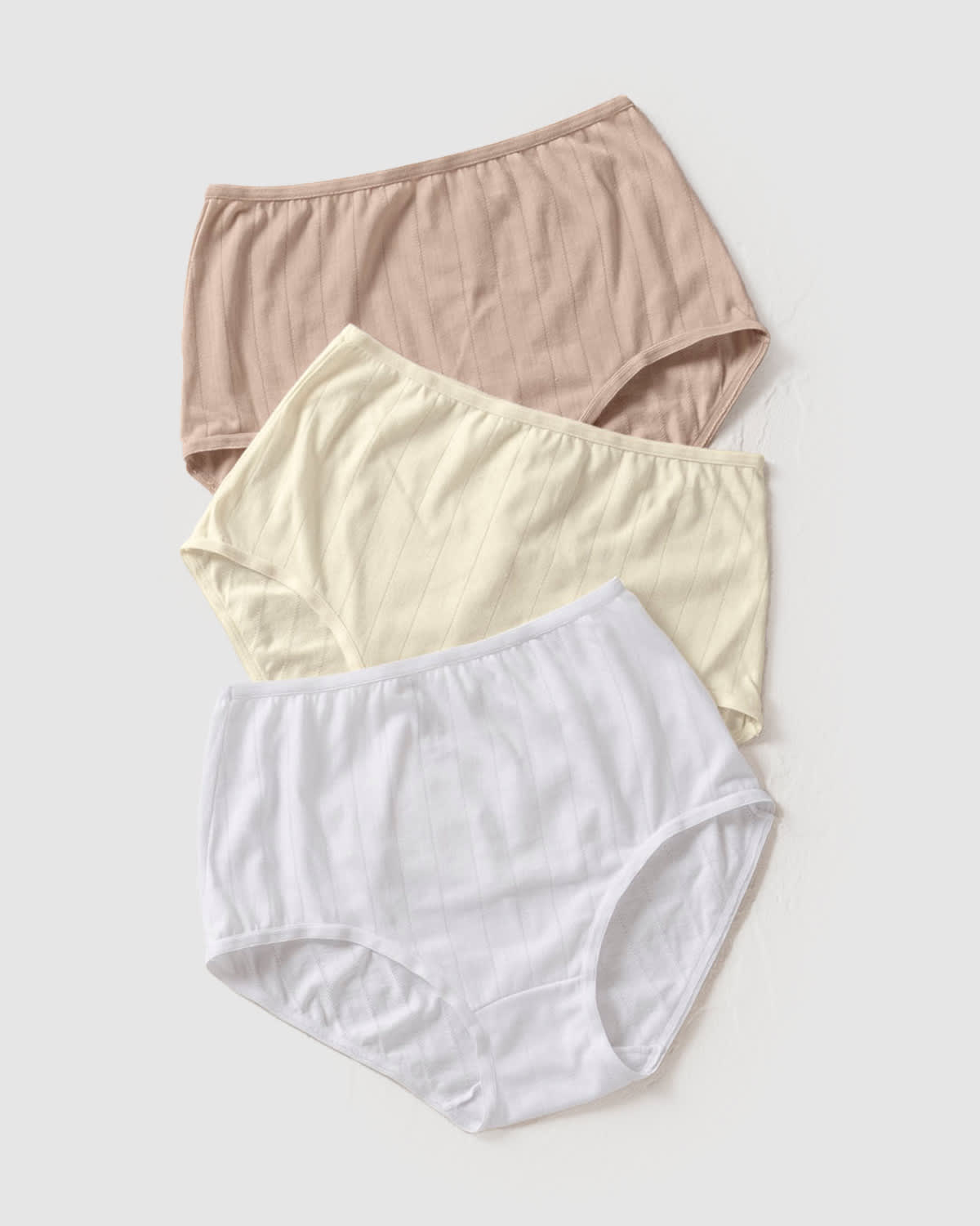  3 Comfy Full Brief Knickers