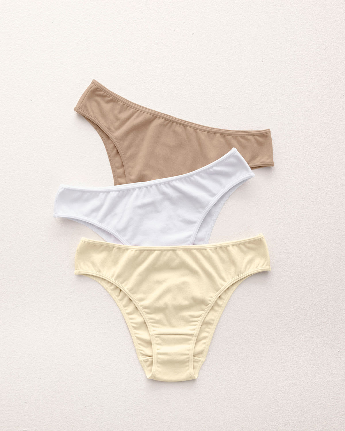  3-Pack Tummy Control Cotton Bikini Knicker