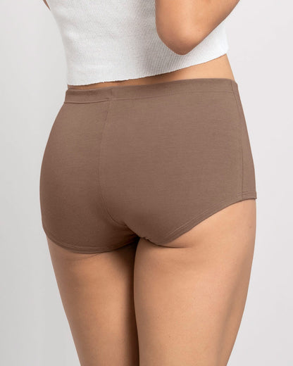 3 Boyshorts In Stretch Cotton With Good Coverage
