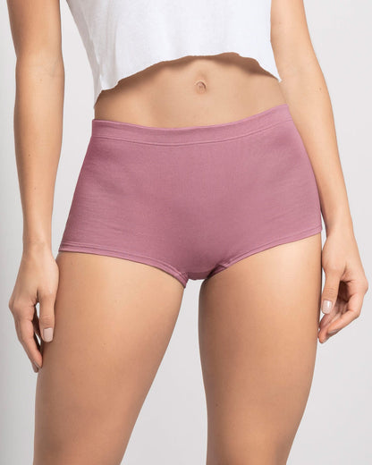  3 Boyshorts In Stretch Cotton With Good Coverage