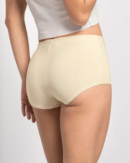  3 Boyshorts In Stretch Cotton With Good Coverage