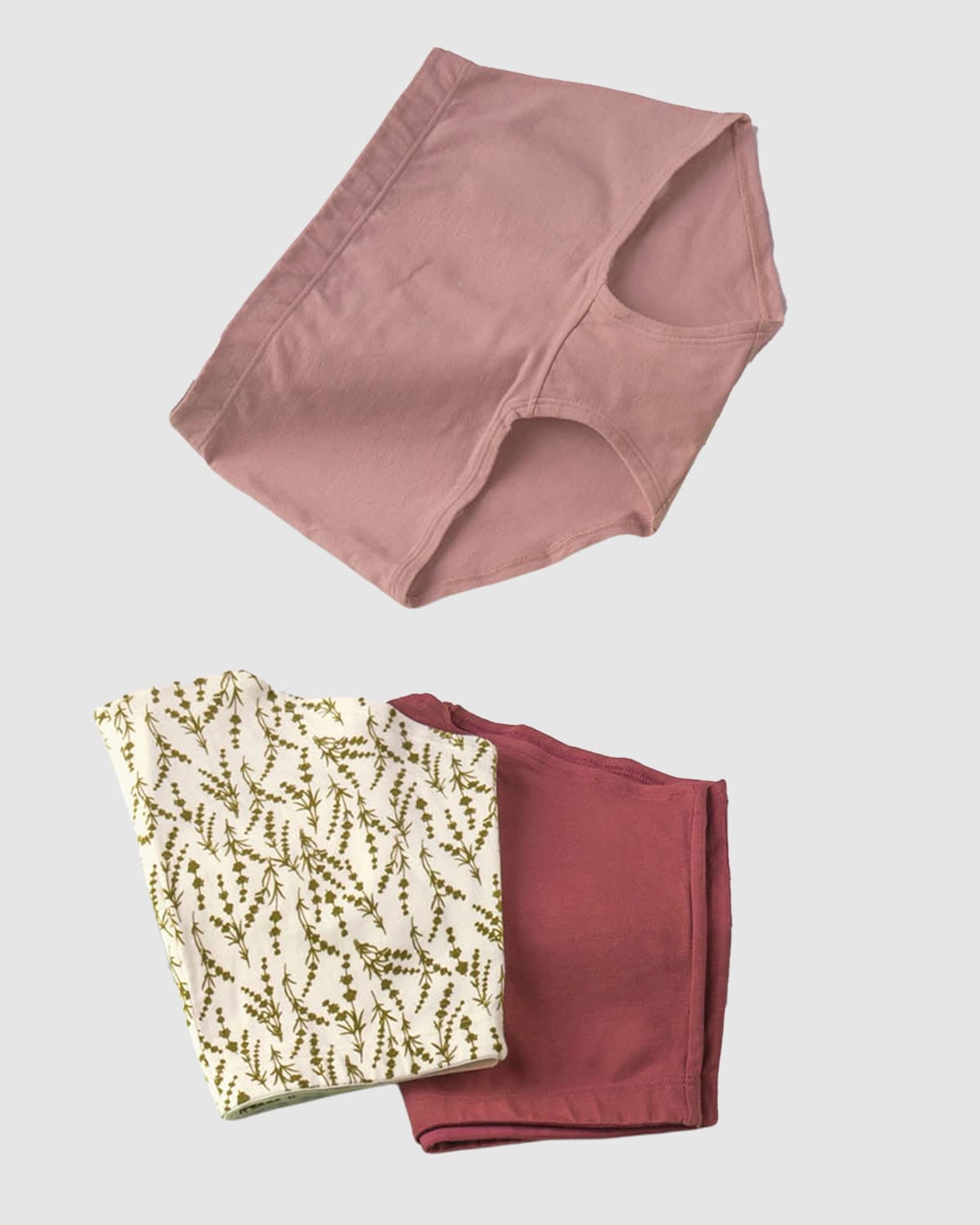  3 Boyshorts In Stretch Cotton With Good Coverage