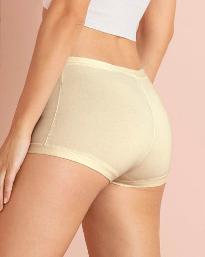  Simply Comfortable 3-Pack Boyshort Knicker In Cotton
