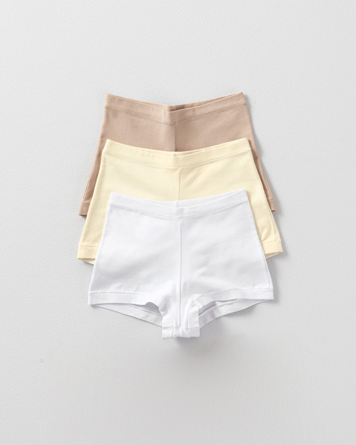  Simply Comfortable 3-Pack Boyshort Knicker In Cotton