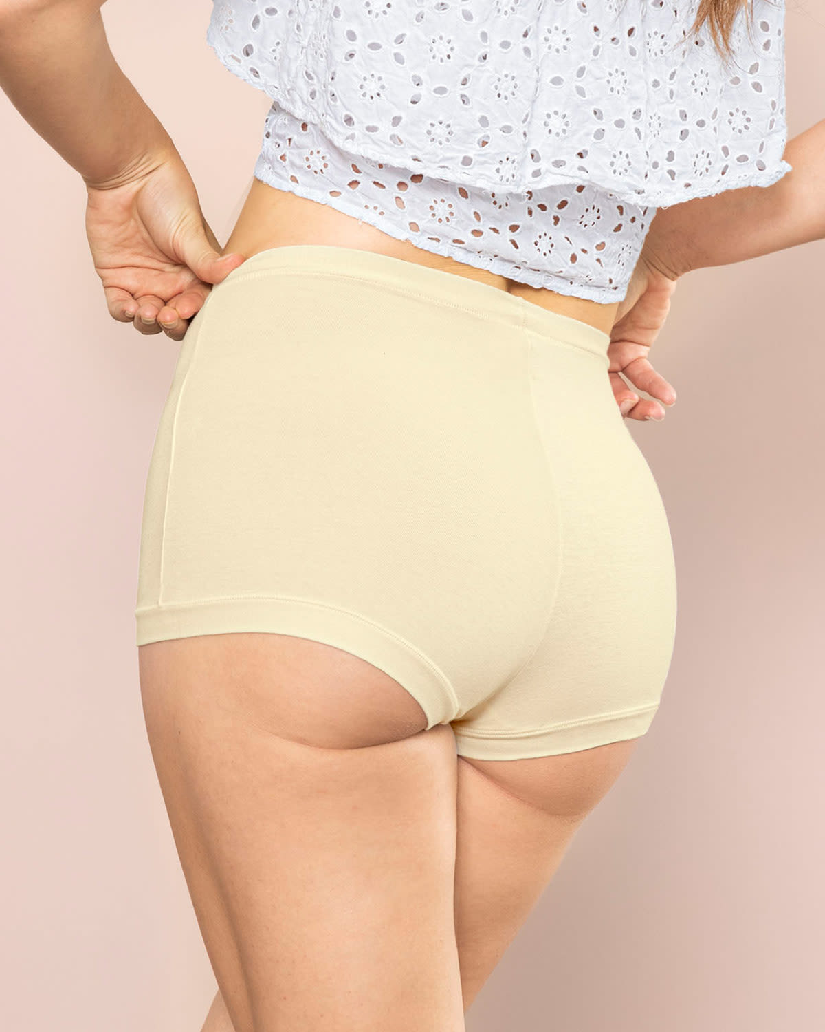  Simply Comfortable 3-Pack Boyshort Knicker In Cotton
