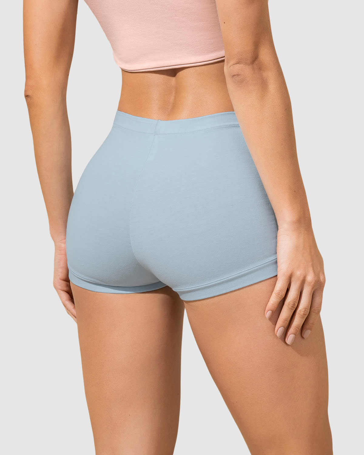  Simply Comfortable 3-Pack Boyshort Knicker In Cotton