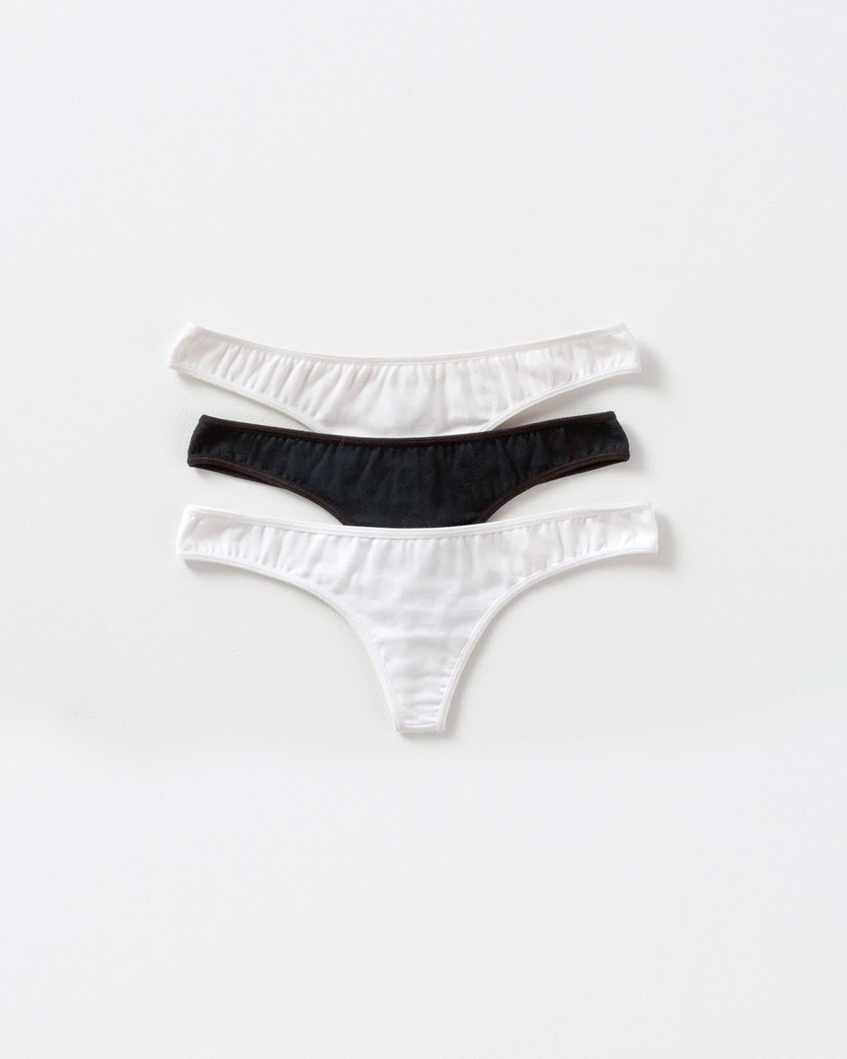  3-Pack Cotton Low-Rise String Knicker