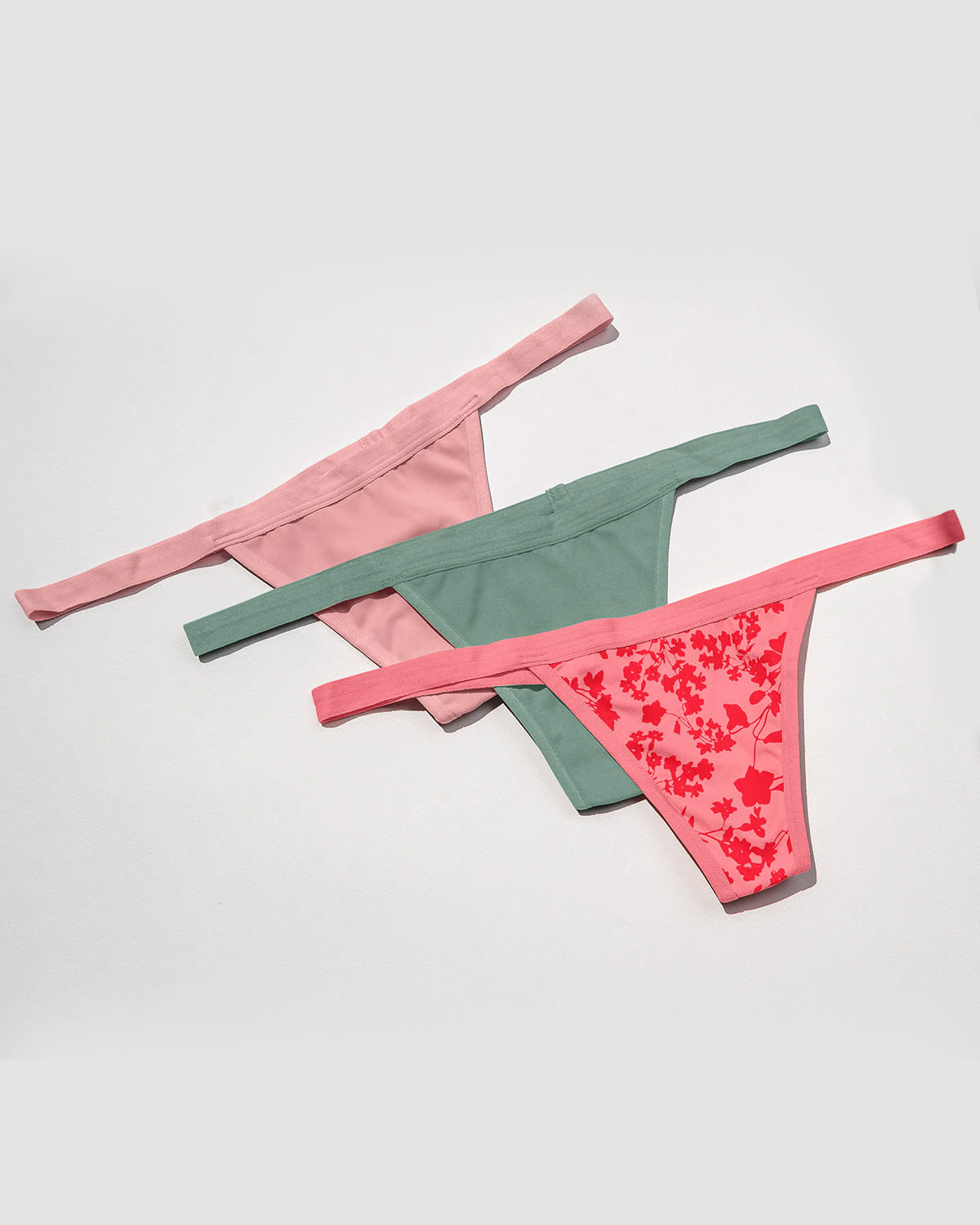  3-Pack Invisible G-String Thong Knickers