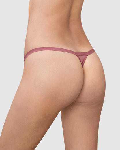  3-Pack Invisible G-String Thong Knickers