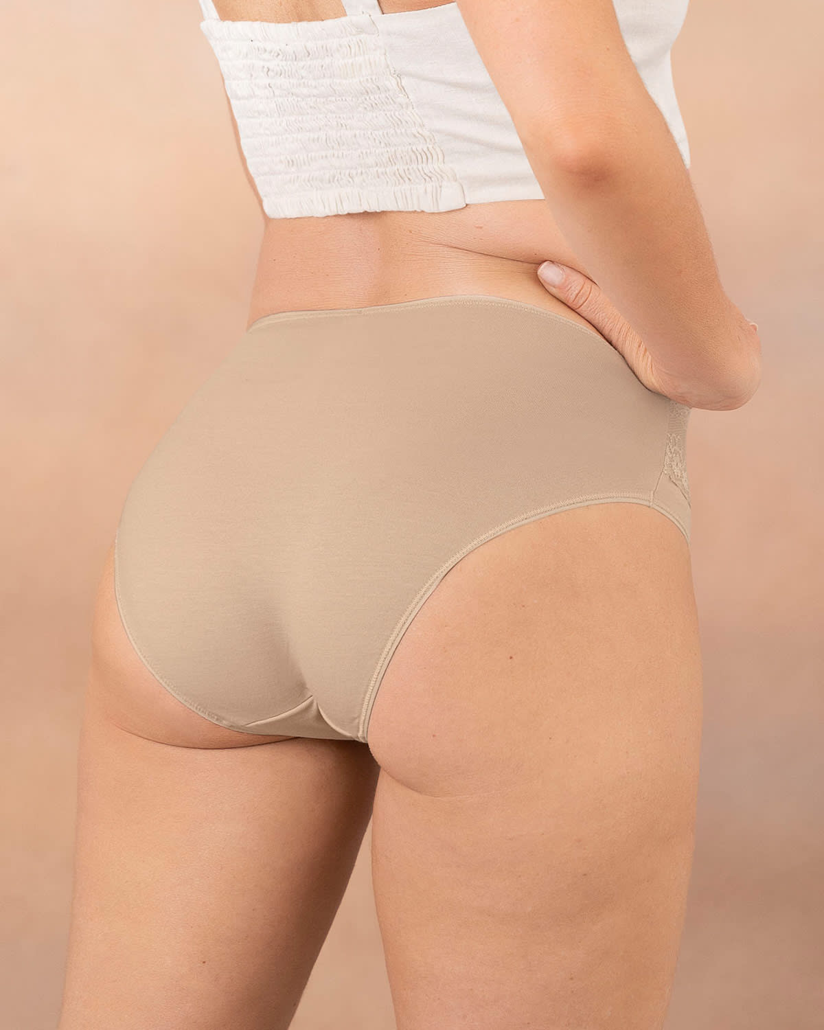  3-pack High-cut Brief Knickers With Lace
