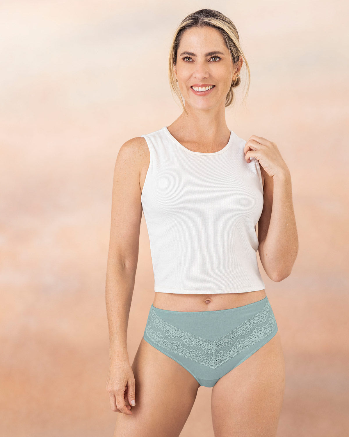  3-pack High-cut Brief Knickers With Lace