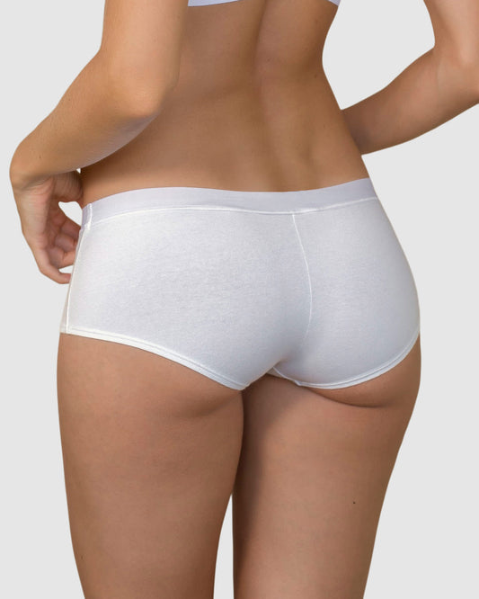  3-pack Stretch Cotton Hipster Knickers