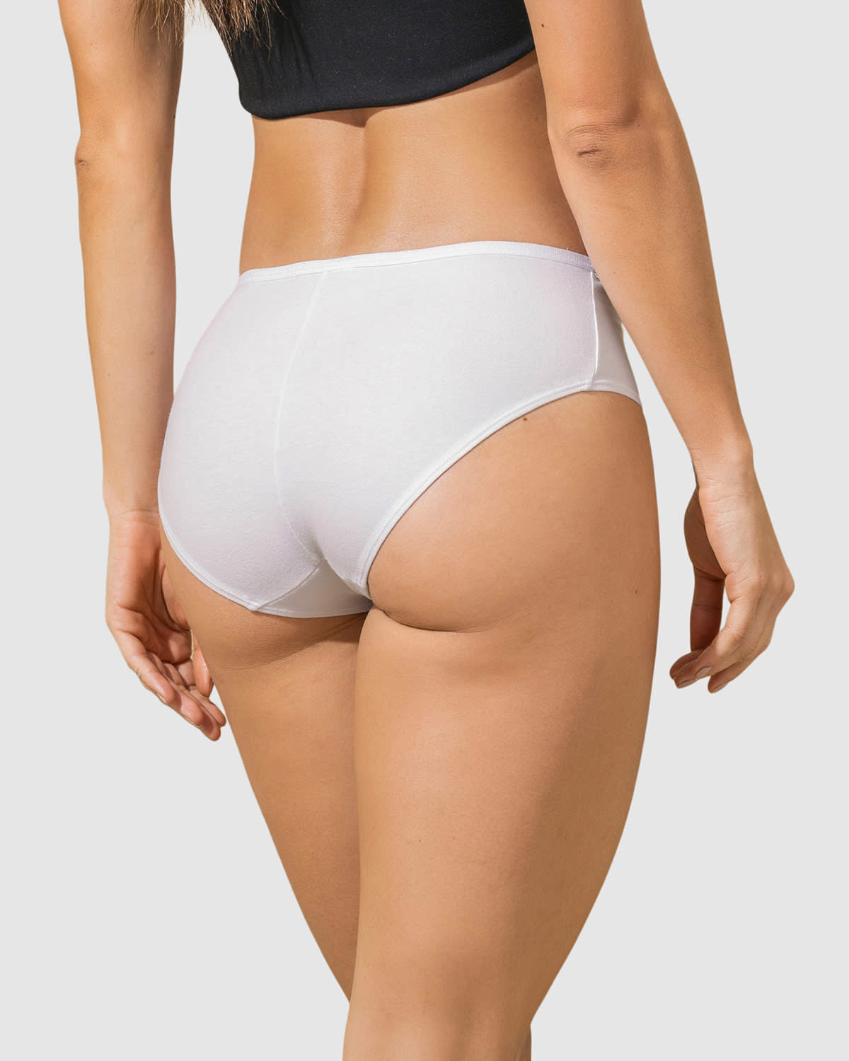  3-Pack Hiphugger Knickers In Super Comfy Cotton