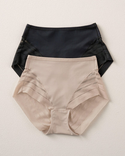  Classic High Waisted Shaper Knickers Value Pack Of 2
