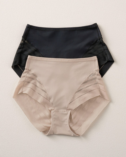  Classic High Waisted Shaper Knickers Value Pack Of 2